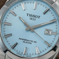 TISSOT GENTLEMAN POWERMATIC 80 SILICIUM Ice Blue T127.407.11.351.00