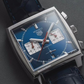 Tag-Heuer Monaco caliber 02 (Pre-owned) 2022 Full set 39mm Ref: CBL2111. FC6453