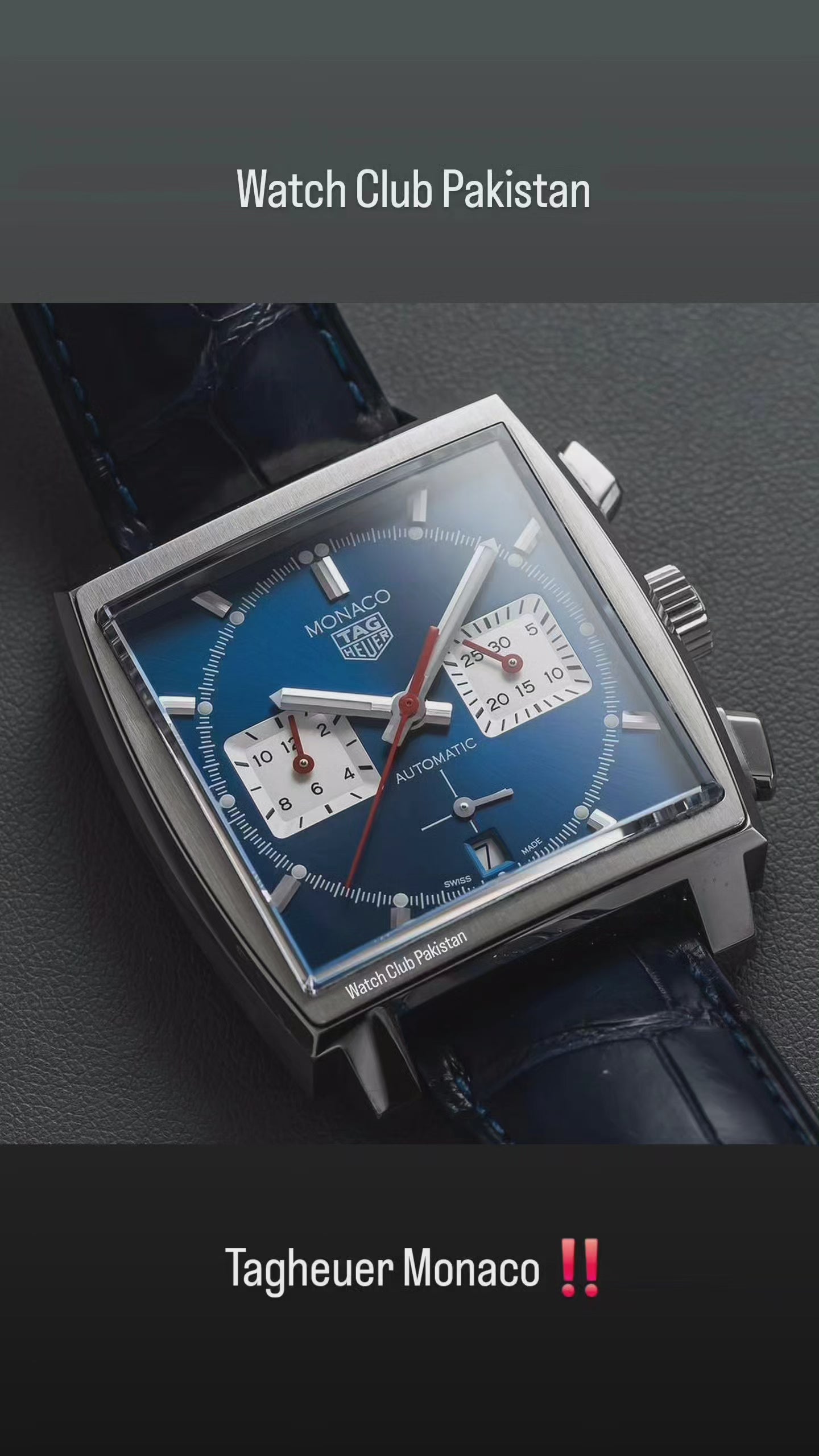 Tag-Heuer Monaco caliber 02 (Pre-owned) 2022 Full set 39mm Ref: CBL2111. FC6453
