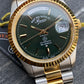 West end watch Co. Green dial Day/Date( New ) 38mm 6828.20.3330