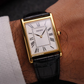 Seiko Tank Ref: SWR104P1 Large size Mens Watch golden case PVD (Brand-New) Sapphire Crystal