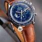 Omega SpeedMaster Sapphire Limited Edition 45th Anniversary 42mm (Pre-owned) Ref: 311.30.42.30.03.001 (Pre-owned)Full Set Blue Dial 18k Gold Accents