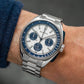 Bulova Lunar pilot Special edition with strap (Brand-New)43mm full set Blue Panda
