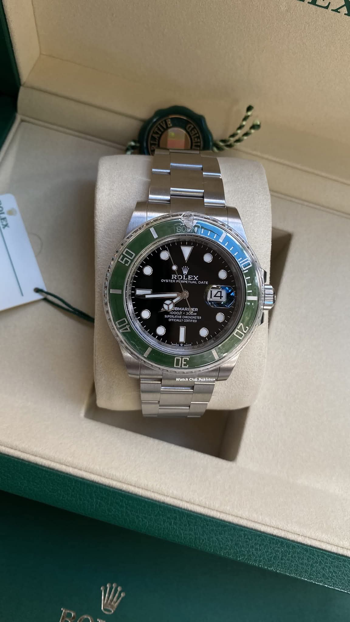 Rolex Submariner Starbucks 126610LV (Brand-New) full set