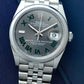 Rolex Datejust 36mm Ref:126200 factory Wimbledon dial Year 2024 (Pre-owned) super mint like new condition