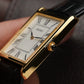 Seiko Tank Ref: SWR104P1 Large size Mens Watch golden case PVD (Brand-New) Sapphire Crystal