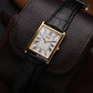 Seiko Tank Ref: SWR104P1 Large size Mens Watch golden case PVD (Brand-New) Sapphire Crystal