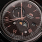 ORIENT BAMBINO Sun&Moon  VERSION 9 chocolate dial (Brand-New) 41.5mm