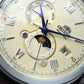 Orient Bambino Sun&Moon Cream dial 41.5mm (Brand-New) dome crystal Automatic movement Ref:  RA-AK0803Y