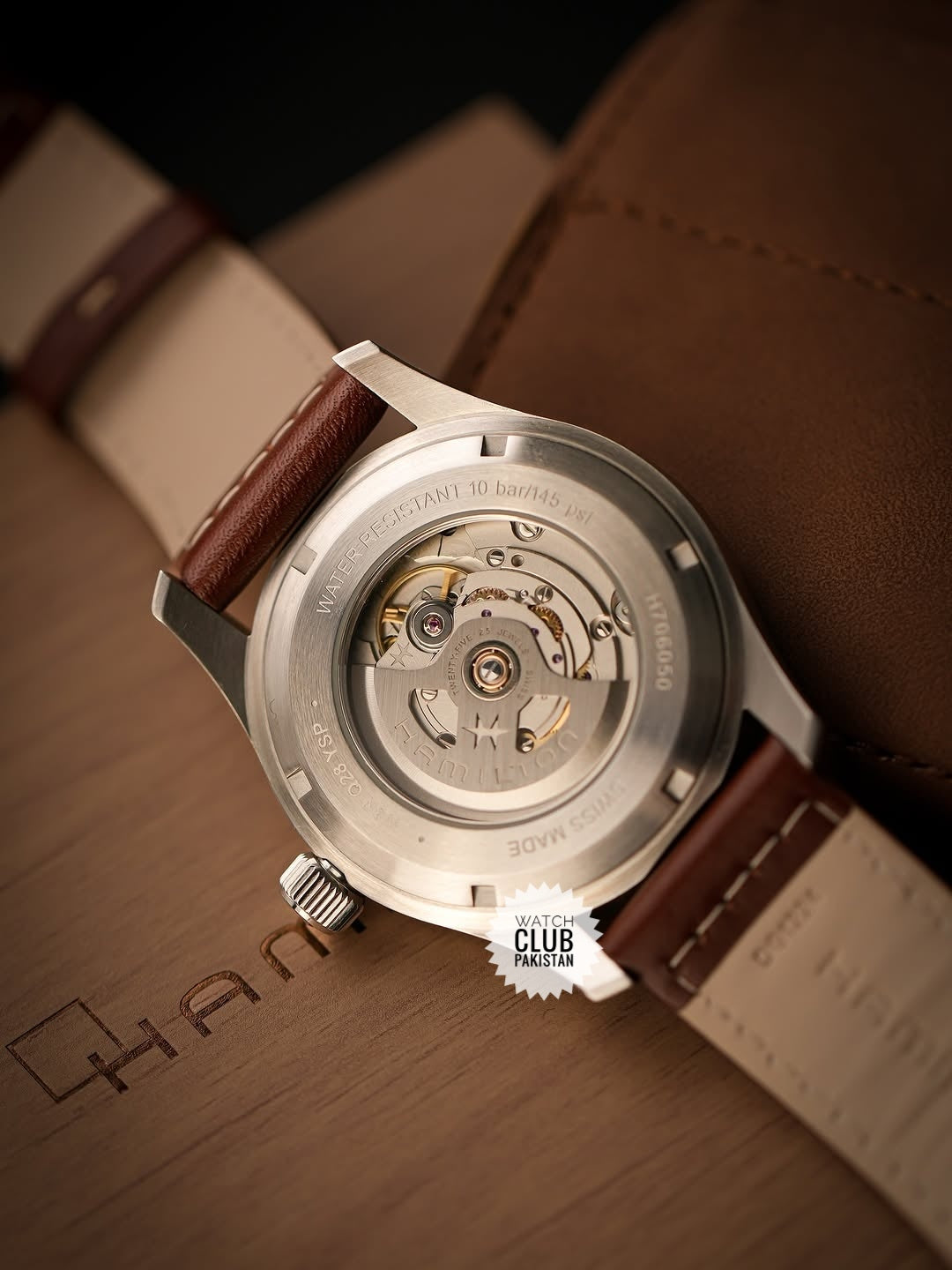 Hamilton khalhi field watch H70455533 38mm (Brand-New)