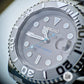 Seiko Yatch Master mod (Brand-New) Rhodium dial 40mm Automatic movement
