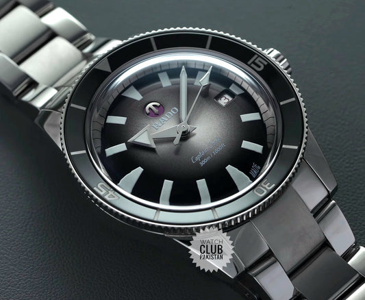 Rado Captain Cook(Ghost) Grey Dial  high tech ceramic Ref:R32105153 Brand-New 42mm