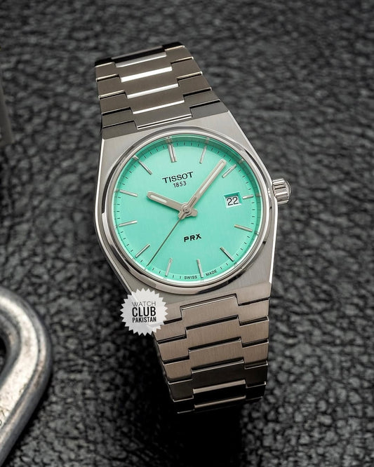 Tissot Prx Tiffany dial 40mm T137.410.11.091.01(Brand-New)