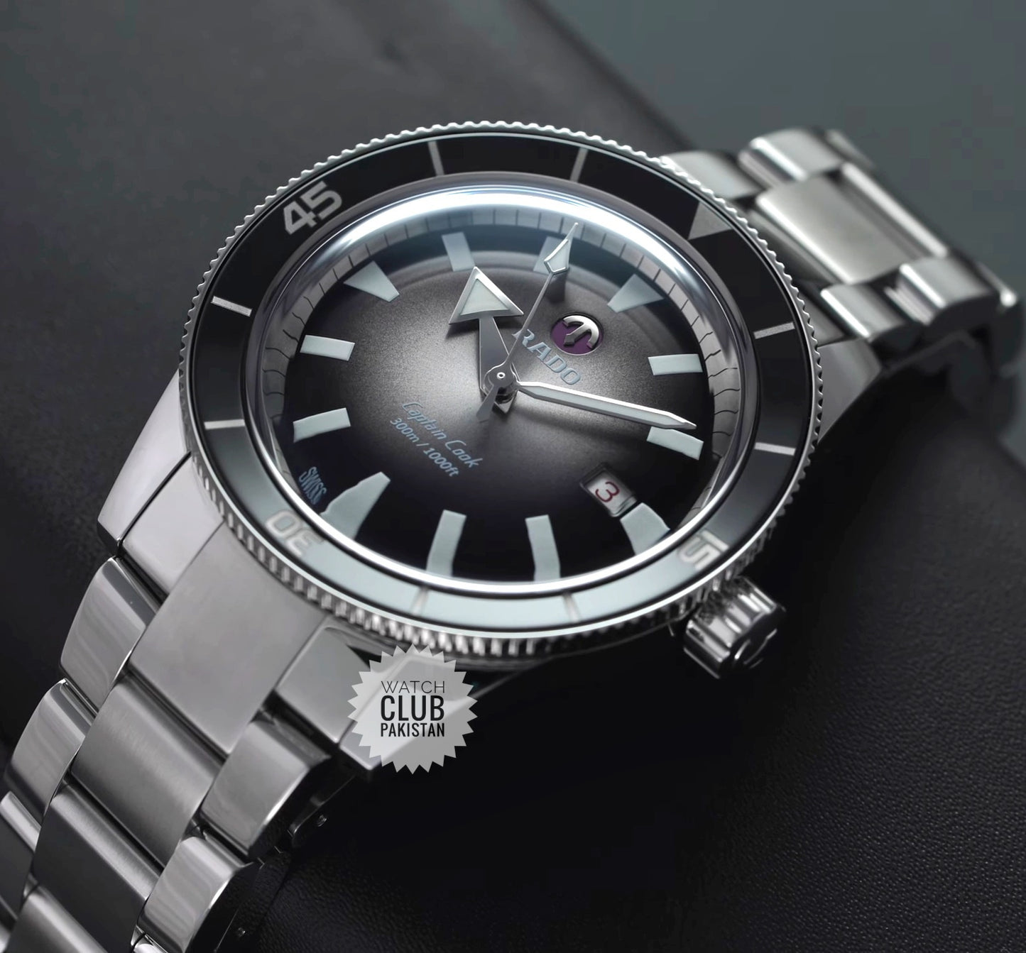 Rado Captain Cook(Ghost) Grey Dial  high tech ceramic Ref:R32105153 Brand-New 42mm