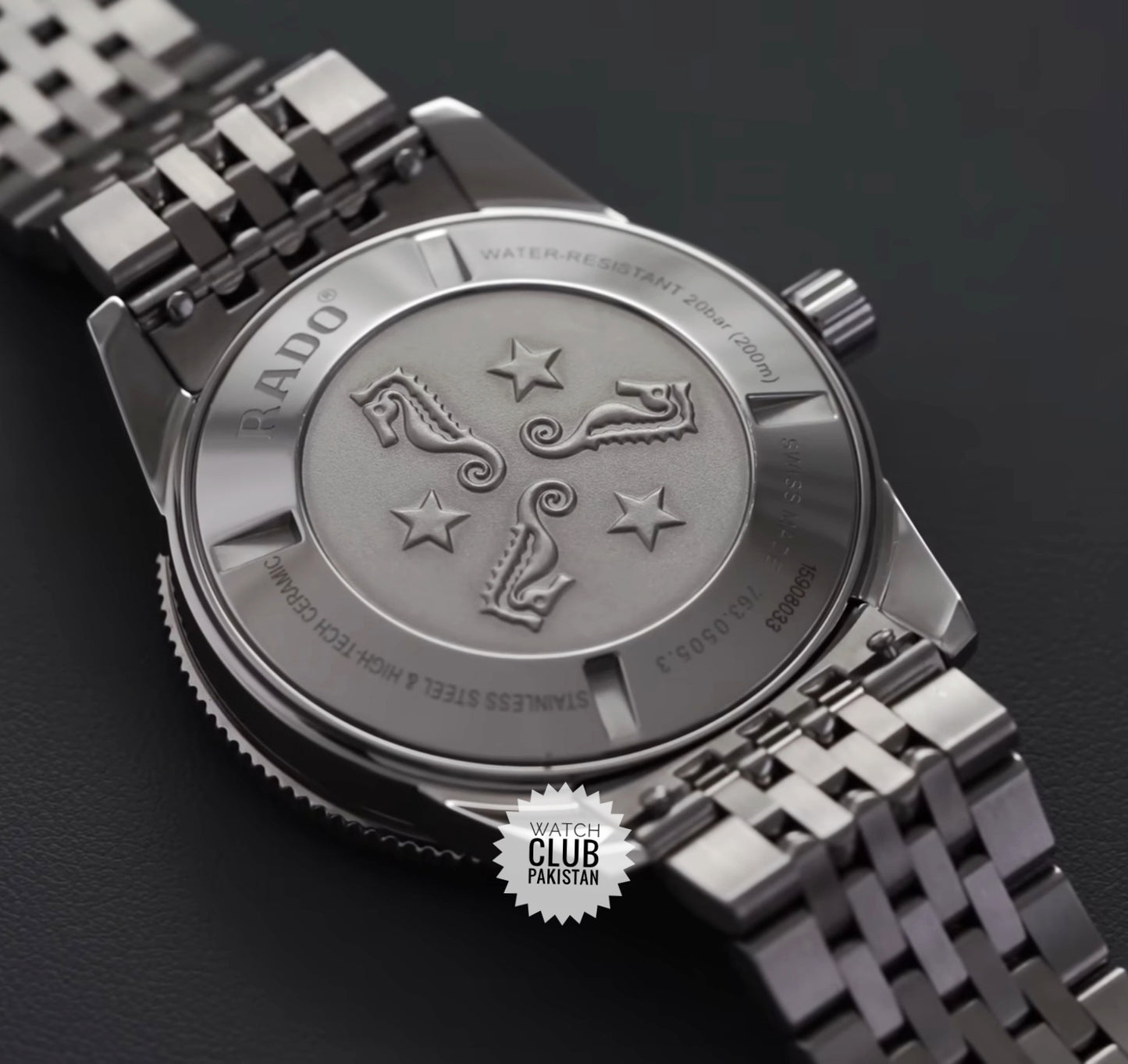 Rado Captain Cook Green Dial  high tech ceramic Ref:R32505313 Brand-New 42mm