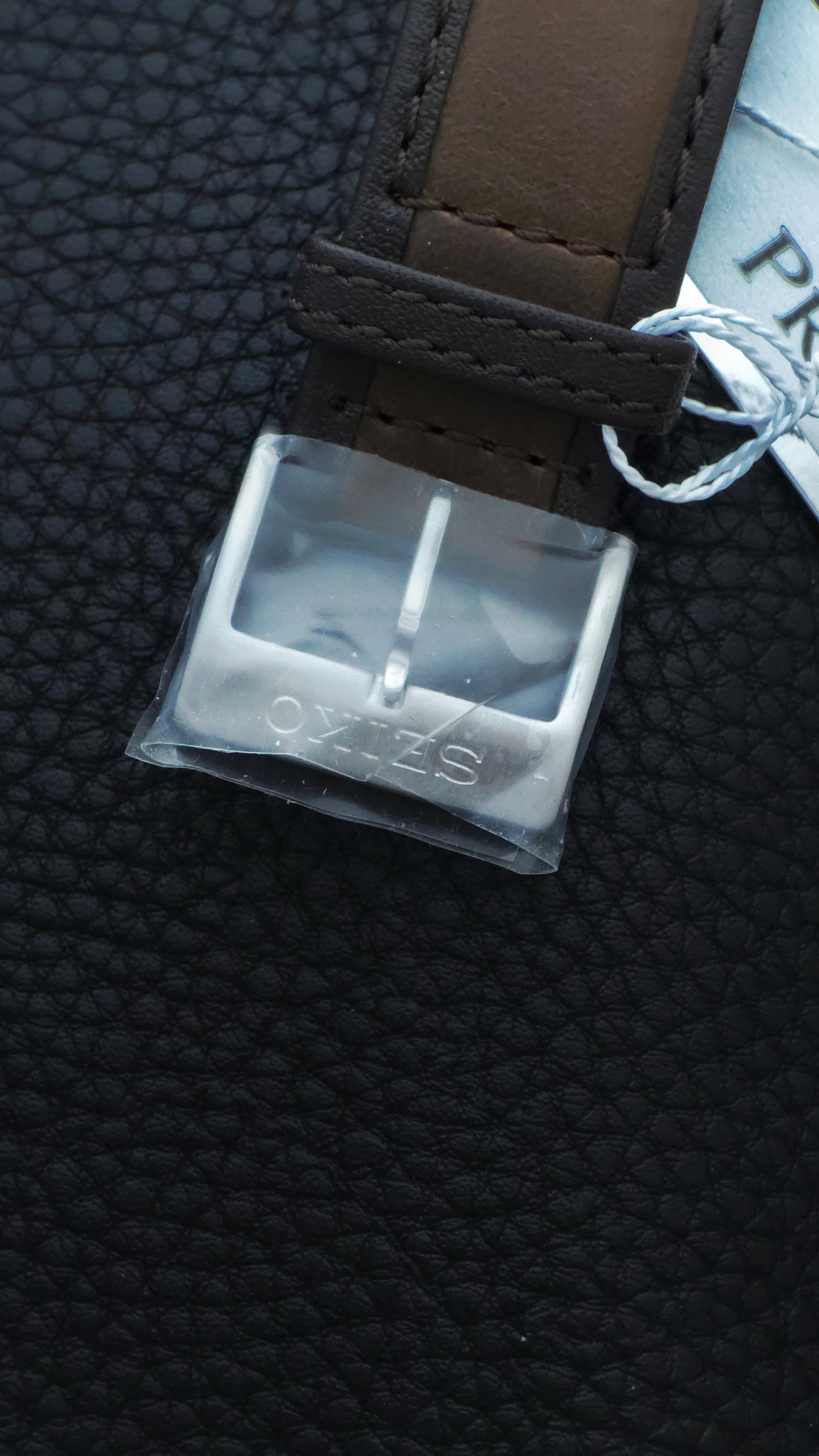 Seiko Presage Sundust style 60's Dial (Brand -New) 39.5mm Ref:Srpl75j1 Two tone leather Strap