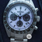 Seiko Prospex Speed timer  Ssc955 (Brand-New)  case 39.5mm Limited Edition Lavender Dial