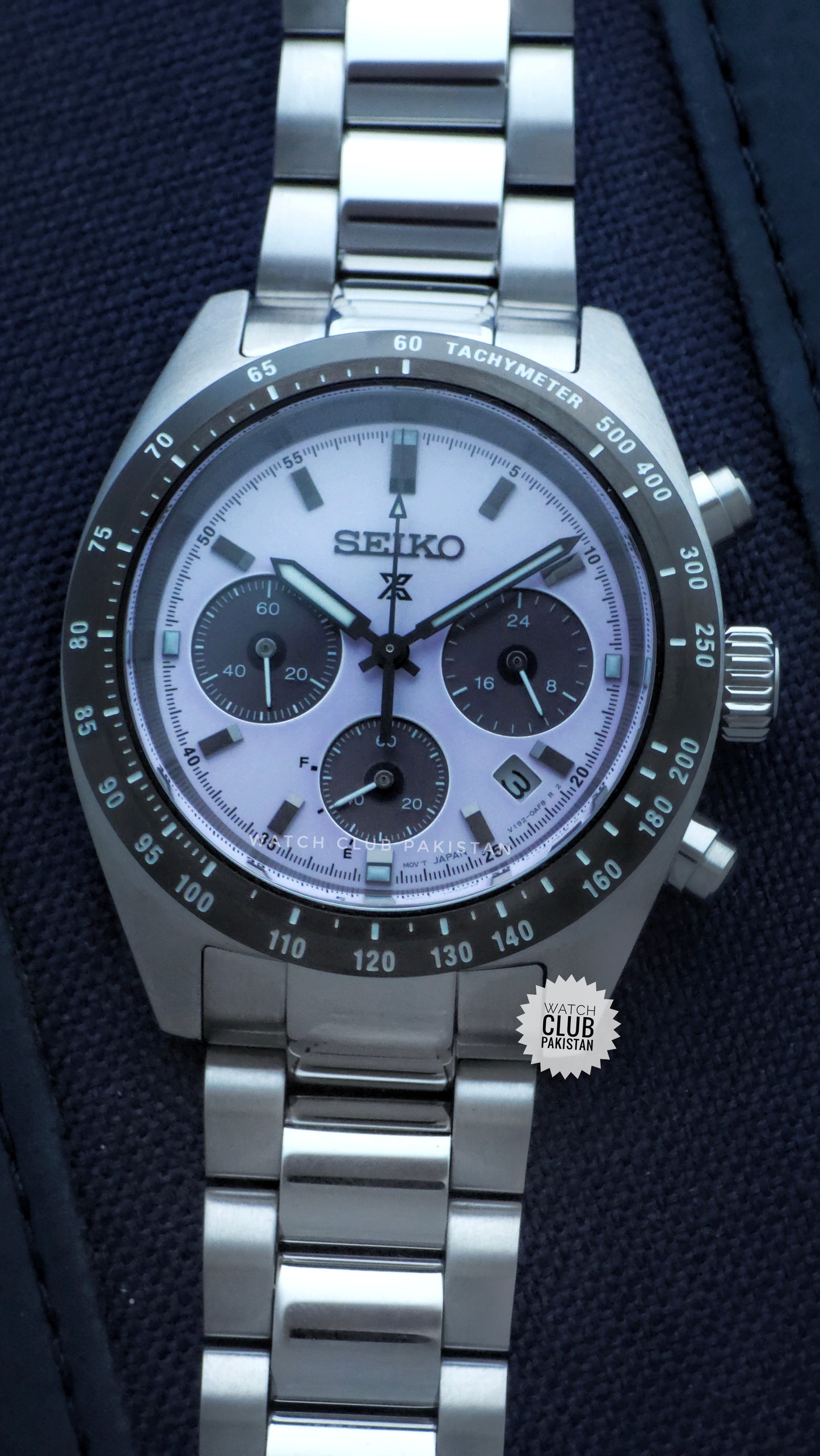 Seiko Prospex Speed timer  Ssc955 (Brand-New)  case 39.5mm Limited Edition Lavender Dial