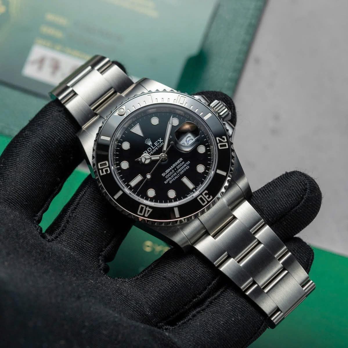Rolex Submariner 126610LN (Preowned) 2023 full set Black Dial