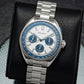 Bulova Lunar pilot Special edition with strap (Brand-New)43mm full set Blue Panda