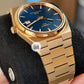 TISSOT PRX Rose Gold Blue Dial Powermatic 80  (Brand-New )40mm Ref:T137.407.33.041.00