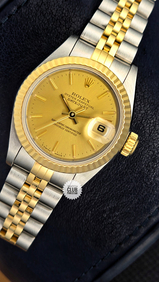 Rolex Datejust 36mm Ref:69173 factory champagne year 2000 (Pre-owned) super mint like new condition