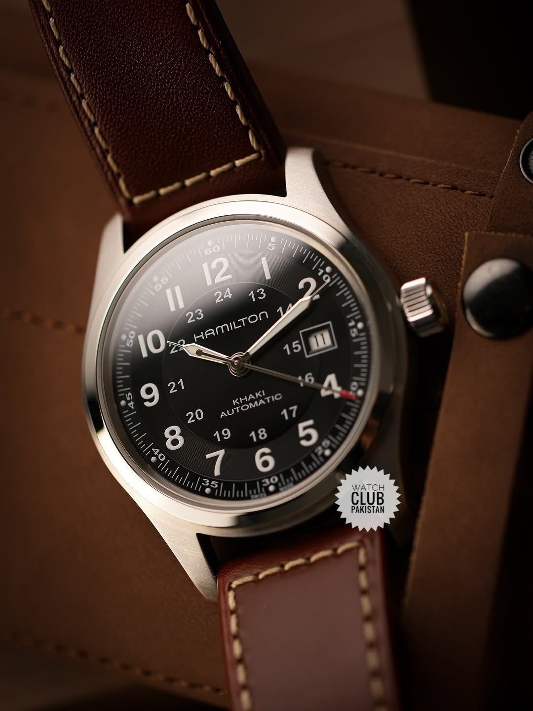 Hamilton khalhi field watch H70455533 38mm (Brand-New)