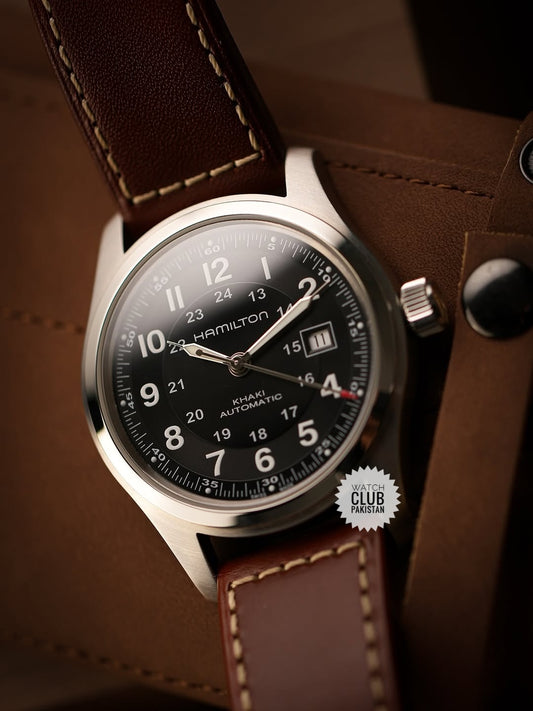 Hamilton khalhi field watch H70455533 38mm (Brand-New)