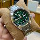 Seiko 5 Arabic Numeral rare Green dial 40mm (Brand-New) Automatic Ref: Srph49k1