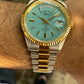 West end watch Co. Tiffany dial Day/Date