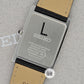 Seiko Tank Ref: SWR103P1 Large size Mens Watch (Brand-New) Sapphire Crystal