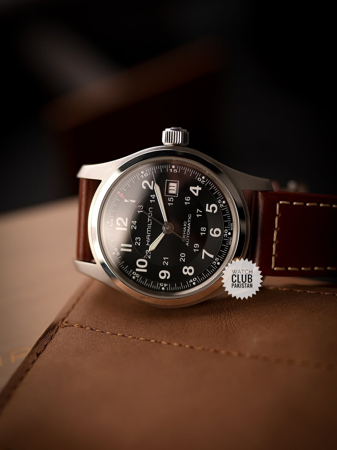 Hamilton khalhi field watch H70455533 38mm (Brand-New)