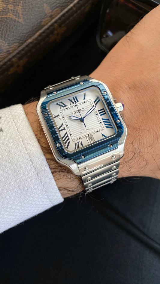 Seiko Santos Mod 41mm Automatic Sapphire crystal