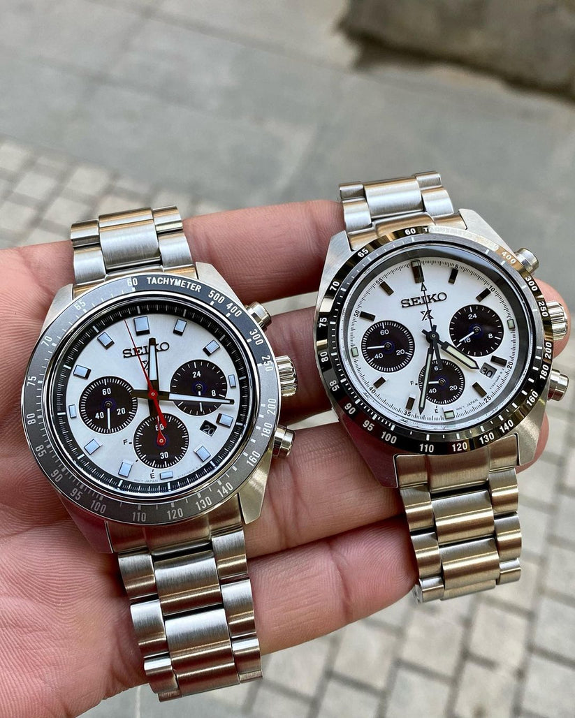 Seiko ssc813 /ssc813p1 solar Prospex speed timer Seiko panda – Watch ...