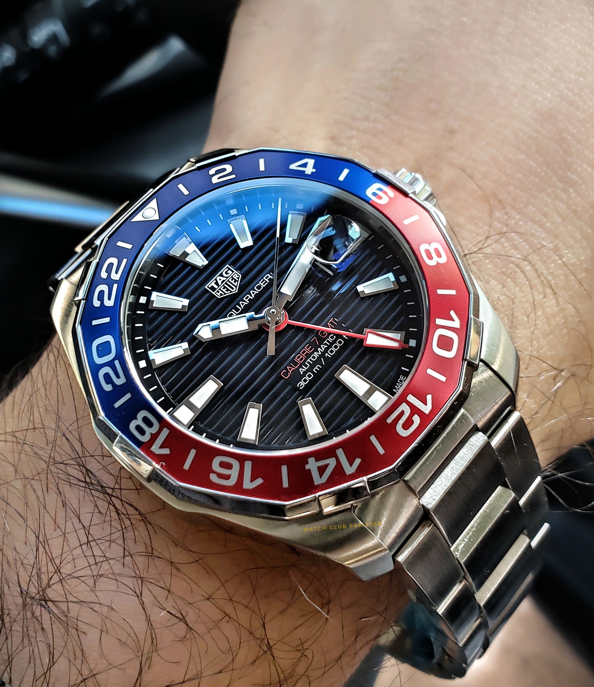 Tag Heuer Aquaracer Calibre Gmt Pepsi Tag Heuer Aquaracer Gmt Pepsi