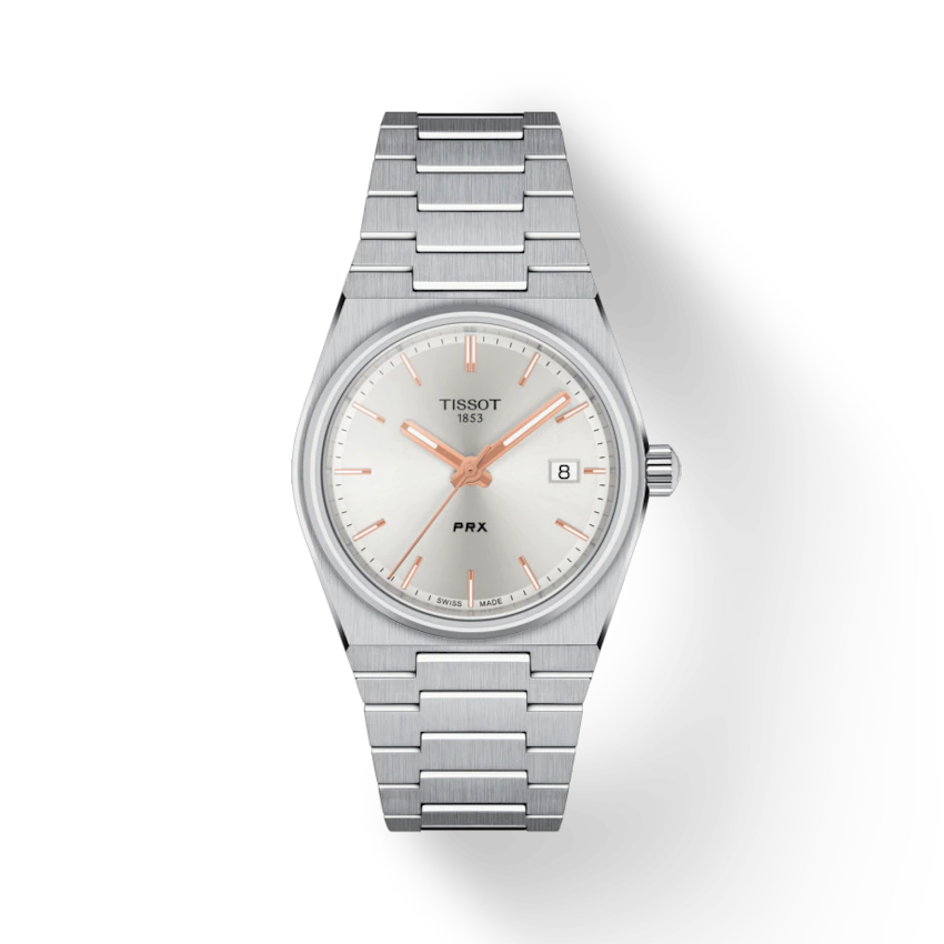 Tissot Prx 35mm silver dial T1372101103100