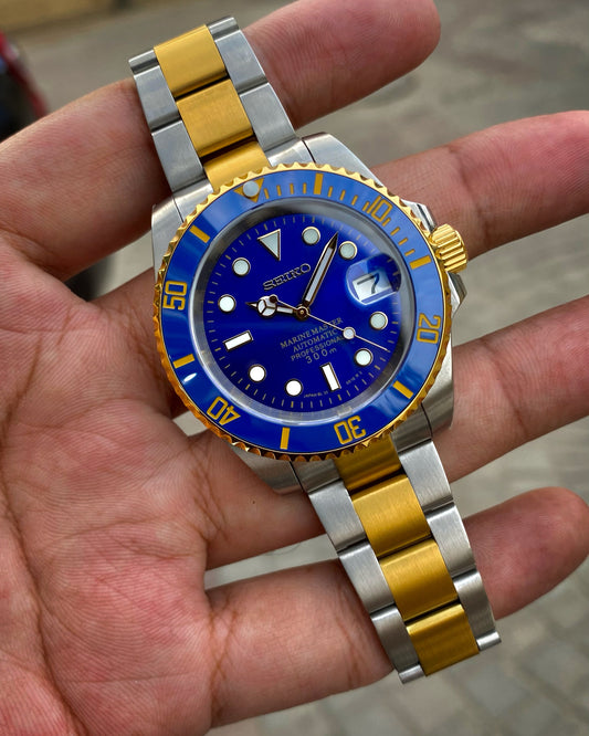 Seiko sub mod two tone