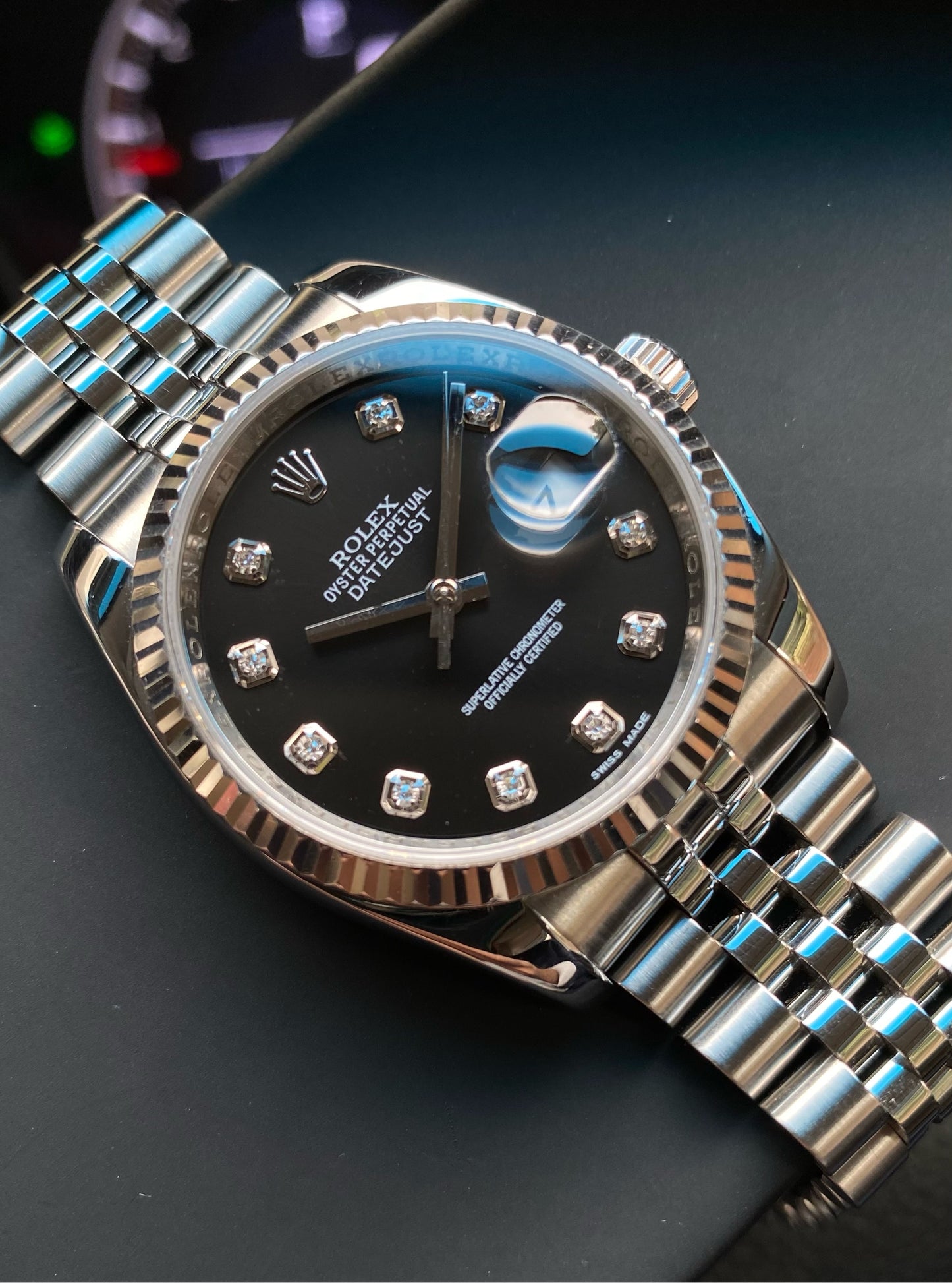 Rolex Datejust 116234 Diamond factory diamond dial