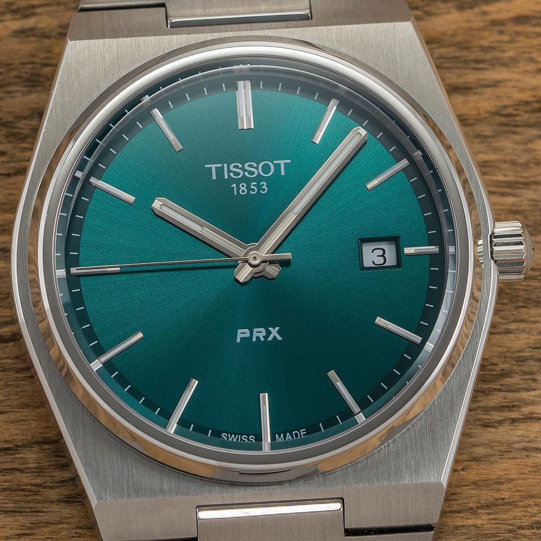 Tissot Prx 35mm Green dial T137.210.11.081.00